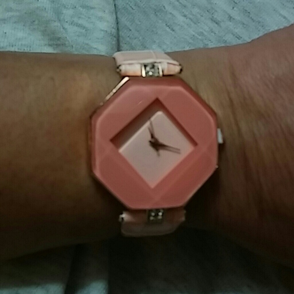 Diamond face watch. NWOT.